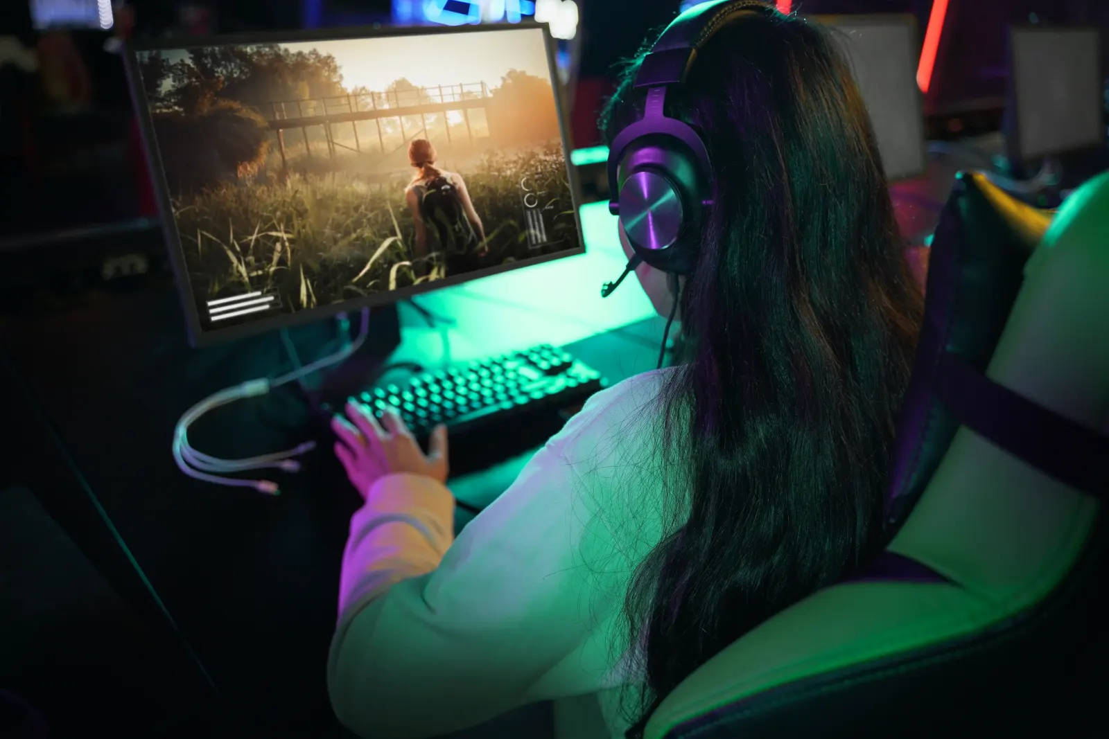 Internet de baixa latência perfeita para jogos online